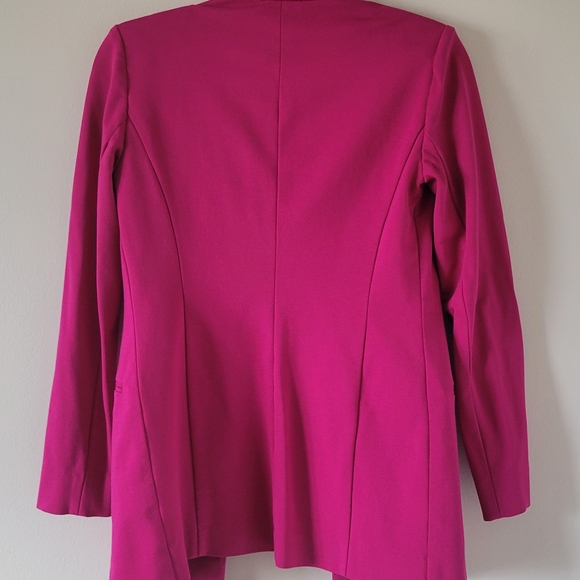 Bar III Fuchsia Double-Breasted Blazer - Picture 3 of 3